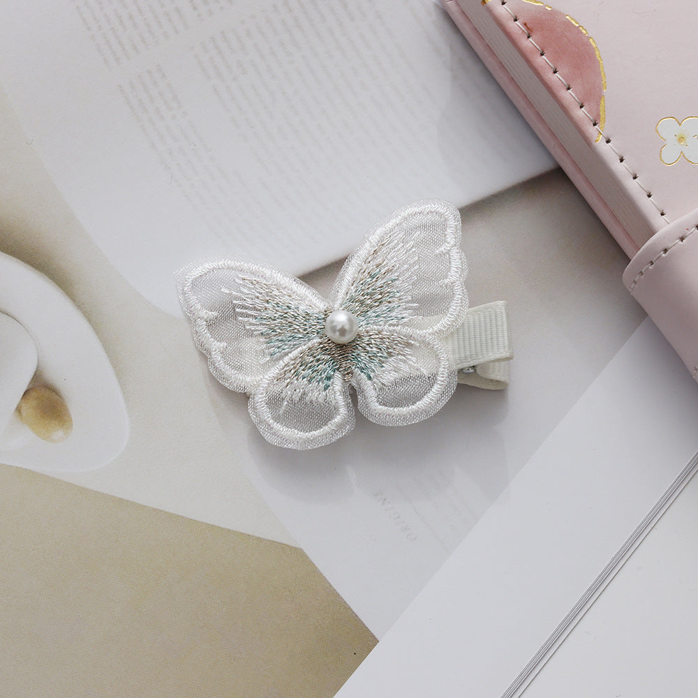 Wholesale girls side clip cute duckbill clip headdress super fairy girl bangs clip hair clip